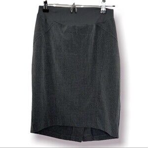 Motherhood Maternity Grey Pencil Skirt Full Panel